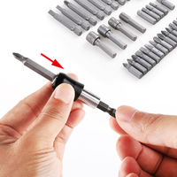 Jeu de 34 embouts magnétiques en acier CRV de qualité industrielle PH2 Torx pour tournevis électriques et manuels, réparation OEM