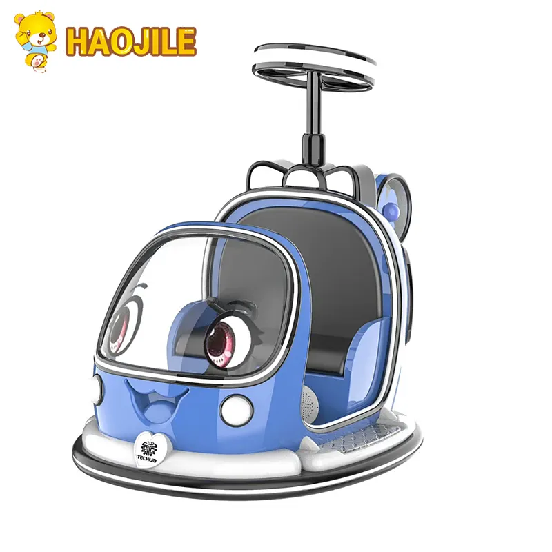 2 in 1 Fancy helicopter factory direct parent-kid anti-collision kid ride on bumper car dodgem car