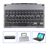 Nouveau clavier sans fil pliable USB JOMAA Harmonica Mini rechargeable ultra fin pour tablette et téléphone portable