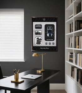 <span class=keywords><strong>2025</strong></span> sáng tạo hiện đại ánh sáng vật liệu composite Thể Thao Xe khối xây dựng xe 3D Khung treo sơn để trang trí nhà - Product Image 4