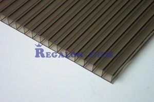 Hoja de <span class=keywords><strong>policarbonato</strong></span> <span class=keywords><strong>celular</strong></span> <span class=keywords><strong>transparente</strong></span> para invernaderos agrícolas modernos y aplicaciones hoteleras - Product Image 2