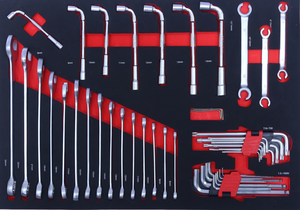 ชุดเครื่องมือ 333 ชิ้น พร้อมรถเข็น กล่องเครื่องมือแบบมีล้อ 7 ลิ้นชัก ตู้เก็บเครื่องมือช่างสำหรับรถยนต์ - Product Image 1