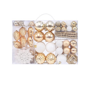 Bolas de Navidad de plástico de alta calidad 2025, Bola de Navidad decorativa impermeable, ampliamente utilizada para decoraciones de fiesta - Product Image 1