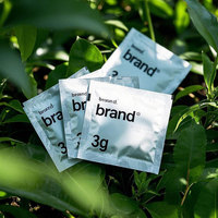 Sachets d'emballage de thé imprimés sur mesure, sachets Mylar 3x4, sachets de thé à trois soudures latérales, sachets de café et de thé bio