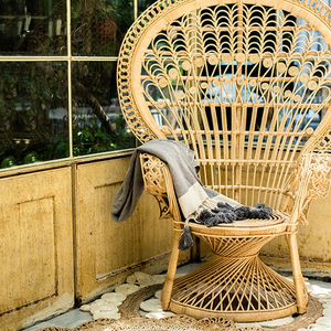 <span class=keywords><strong>Chaise</strong></span> personnalisée Mobilier de salon Canne ronde <span class=keywords><strong>en</strong></span> <span class=keywords><strong>rotin</strong></span> Chaises de canapé <span class=keywords><strong>en</strong></span> bambou <span class=keywords><strong>pour</strong></span> jardin - Product Image 5
