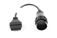 Linkyou Heavy Duty 12V/24V Diagnose verlängerung stecker OBD2-Anschlusskabel für LKW 30-poliger 38-poliger 30-cm-Kupferleiter