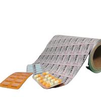 Feuille d'aluminium pharmaceutique thermoscellée pour l'emballage de comprimés en blisters 8011 8079