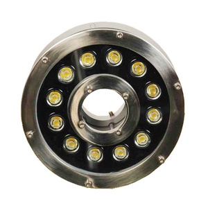 Ip68 RGB thép không gỉ màu thay đổi có thể điều chỉnh dưới nước LED Đèn đài phun nước - Product Image 1