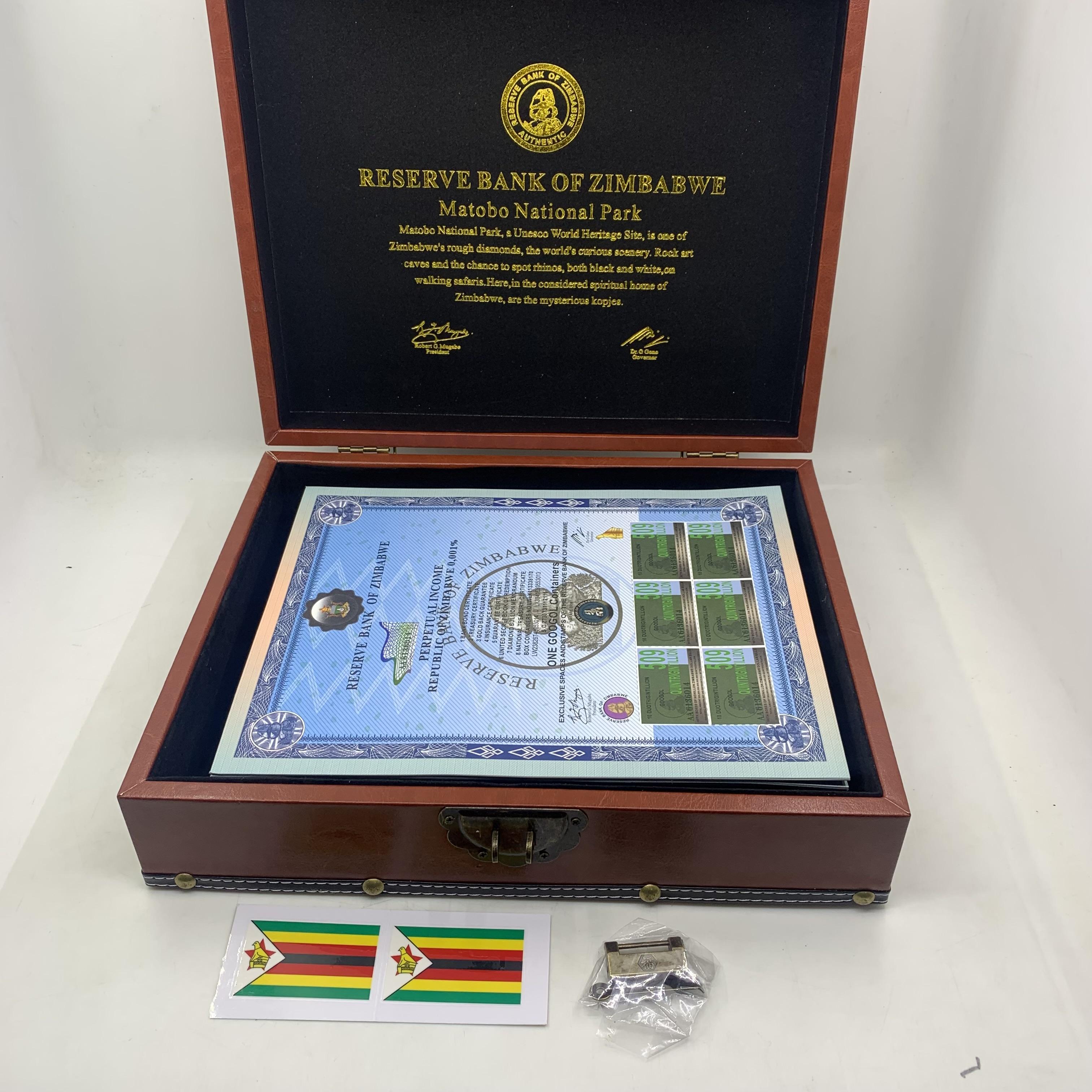 1 Zimbabue One Googol Containers se desplaza