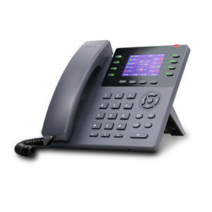 プロリン工場製ベーシックIP電話、2つのSIPアカウント、統合コミュニケーション、WiFiおよびPoEネットワーク対応 - Product Image 5