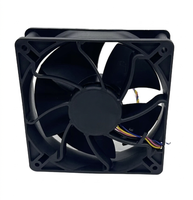 Ventilateur axial à double roulement à billes en cuivre, 110V/220V, haute vitesse, 45CFM, 4 broches, 25dBA, pour boîtier d'ordinateur