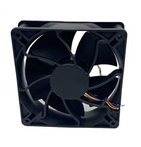 AC 110V/220V 高回転 45CFM 銅製ボールベアリングスリーブ ダブルボール ティダーアキシャルファン 4ピン 25dBA コンピューターケース用 - Product Image 4