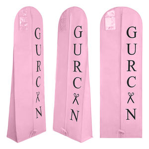 गर्म बिक्री कस्टम लोगो पोर्टेबल फोल्डेबल ब्राडल धूल लंबी पोशाक कवर के लिए शादी पोशाक गाउन परिधान बैग - Product Image 4