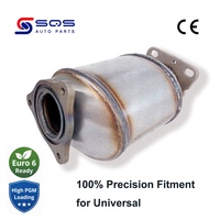 Convertisseur catalytique universel de haute qualité SQS OEM/ODM, convertisseur catalytique frontal à trois voies, personnalisé Euro 3-6 avec CE
