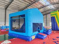 Grand château gonflable en PVC pour l'extérieur et l'intérieur, château gonflable à pattes, trampoline pour enfants et adultes, aire de jeux avec toboggan à vendre