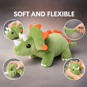 Jouet en peluche personnalisé super doux licorne dinosaure mignon avec poids, oreiller en peluche - Product Image 3