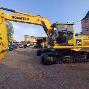 Grosse remise d'occasion KOMATSU PC240LC-8 24 tonnes grande pelle sur chenilles moteur de pompe à moteur 110kw puissance à vendre - Product Image 6