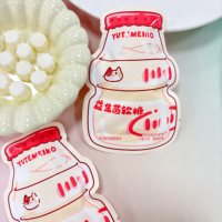 Bonbons gélifiés probiotiques en forme de biberon, saveur yaourt, doux et moelleux, idéal comme cadeau de mariage ou de fête pour enfants