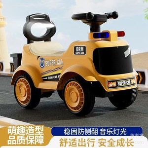 Drum Super Car Kids Ride On Toy Car With Lights And Music 1-3 Years Old Child Push Car For Indoor Outdoor Play - Product Image 4