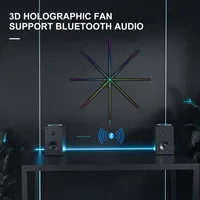 Ventilateur holographique 3D 180 cm Wifi en temps réel Ultra HD 2512 LED Projecteur publicitaire Z200 COOL