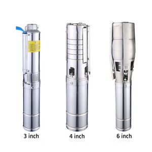 Bomba de agua sumergible de acero inoxidable de 24 V, bomba de riego solar de bajo consumo para jardín y piedra, con características OEM - Product Image 2