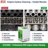 Machine de décarbonisation du moteur à hydrogène pour voitures, système d'économie de carburant, compatible avec les moteurs de 1,0 à 12,0 litres