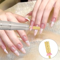 Vente en gros usine – Embouts de ponceuse à ongles Evolisse en carbure de tungstène – Conception à coupe croisée pour salon et usage domestique – Nettoyage des cuticules, acrylique/gel
