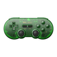 Manette sans fil 8Bitdo SN30 Pro avec bouton Turbo, gyroscope six axes, moteur de vibration, compatible Mac, iOS, Android