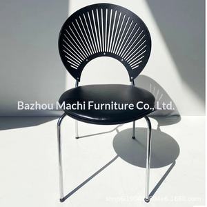 Nordic <b>Dining</b> <b>Chair</b> Solid Wood Home Coffee <b>Chair</b> Backrest Retro <b>Dining</b> <b>Table</b> <b>and</b> <b>Chair</b> Simple Negotiation Leisure <b>Chair</b> - Product Image 6