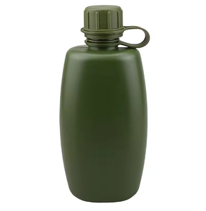 DF406 Cantimplora portátil de 0.8L 1L 800ml para deportes al aire libre con tazas de aluminio y asa plegable - Product Image 1