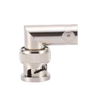 Vente chaude 3G-SDI Oscilloscope Convertisseur Angle Droit BNC Femelle Mâle Connecteurs Coaxiaux (RF) pour Adaptateur de Surveillance Vidéo HD