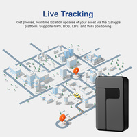 Rastreador GPS 4G LTE Recargable con Batería de Larga Duración de 10000mAh, Magnético, para Rastreo Vehicular en Logística de Flotas, Compatible con PC