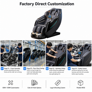LEERCON 2026 Poltrona Massaggiante Elettrica AI Smart Automatica 4D per Casa, Poltrona di Lusso a Gravità Zero per Massaggio Completo del Corpo - Product Image 3