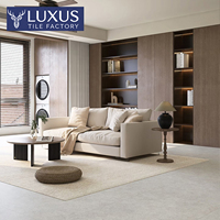 Carrelage Céramique Gris Mat Moderne Antidérapant Lukashi 600*1200mm 9mm pour Sol et Mur de Salon, Salle à Manger et Salle de Bain, Usage Domestique et Commercial Guangdong