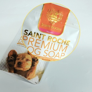 Tùy chỉnh in ấn nắp kéo chó xử lý thực phẩm Zip khóa túi nhựa mùi bằng chứng dây kéo đứng lên túi túi với cửa sổ rõ ràng - Product Image 5