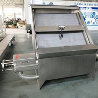 Séparateur de liquide solide Écran incliné Séparateur sec et humide Machine de déshydratation du fumier pour traiter le fumier des animaux de ferme