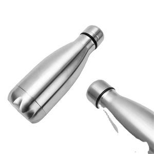 Botella de Agua Deportiva Aislada de Acero Inoxidable con Forma de Cola, Personalizable con Logotipo, Termo de Vacío para Viajes, Campamentos y Gimnasio - Product Image 1