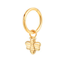 G23 titane abeille pendante charnière boucle d'oreille Septum charnière Clicker anneau nez anneau boucle d'oreille mode piercing