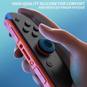 PlayVital Performance Anti-Slip Thumb Grips for <b>Nintendo</b> <b>Switch</b> 2 - Textured Joystick Caps - Product Image 3