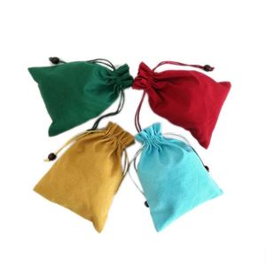 Colorful Canvas Drawstring Pouch Small Organic <b>Muslin</b> Eco-friendly Cotton Dust <b>Bag</b> Cotton Packing for Shopping - Product Image 2