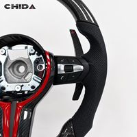 Volant en fibre de carbone personnalisé de haute qualité pour BMW, adapté aux modèles BMW F10 F05 F11 F12 F15 F35 F30 F34 F44 F22 M2 M3 M5 M6