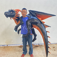 Vente en gros de marionnettes à épaulettes de dinosaures animatroniques réalistes à vendre