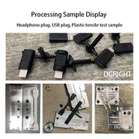 Produsen mesin cetakan injeksi plastik cetakan kustom injektor plastik Manual Desktop