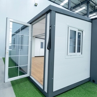 Maison préfabriquée extensible F700, aménagement extérieur personnalisé, installation rapide, maison modulaire pour bureau, stockage, petite résidence
