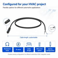 Capteur thermistor NTC GAIMC pour climatiseur de voiture, contrôle de la climatisation HVAC, sortie d'évaporateur, retour sur la température de l'air et de l'habitacle
