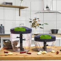 Presse-ail manuel en acier inoxydable pour cuisine, hachoir à légumes, mini-presse à pâte d'ail