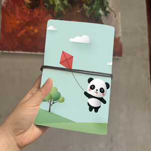 A6 <strong>2025</strong> 6 Hole Binder Budget <strong>Notebook</strong> Stylish Look Ideal Graduation Gift Back to School Present Daily Notes <strong>with</strong> Panda Kite - Product Image 3