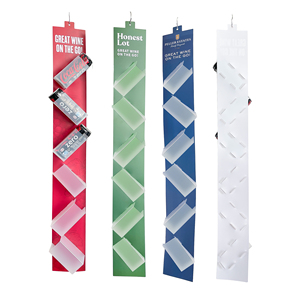 Nhựa Treo hiển thị Clip Dải chip hiển thị Rack cho bán lẻ hiển thị với móc kim loại - Product Image 1