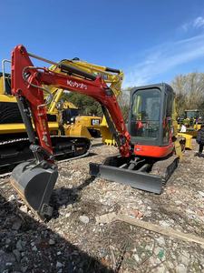 Kubota เครื่องขุด U35-3มือสองน้ำหนัก5ton ประสิทธิภาพการทำงานที่ดีพร้อมส่วนประกอบหลักของเครื่องยนต์ของอีซูซุ - Product Image 3