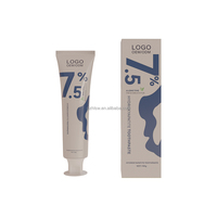 Dentifrice à l'hydroxyapatite à 7,5 % en gros, ODM, OEM, pour soulager la sensibilité dentaire et rafraîchir l'haleine, dentifrice anti-caries